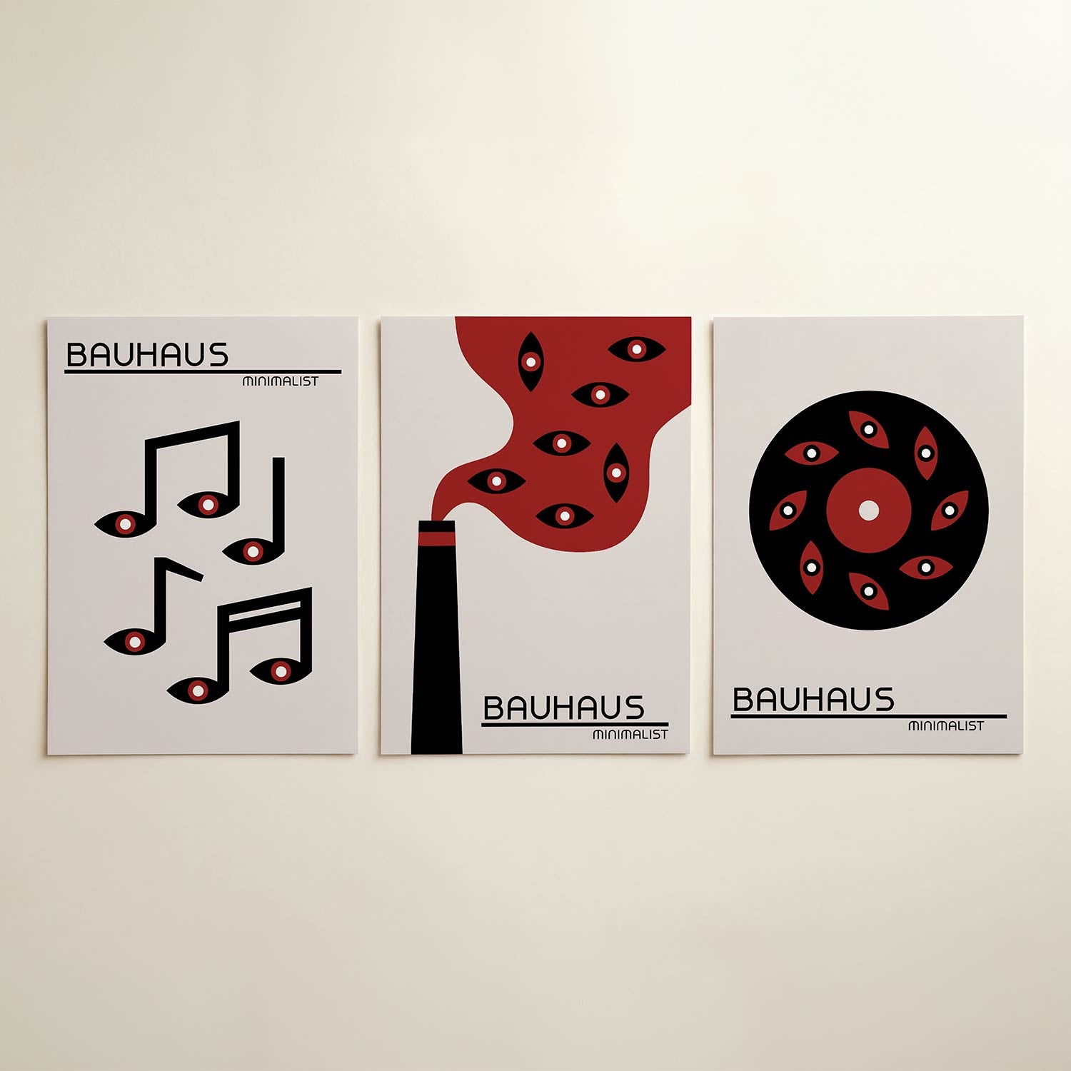 Vorm en muziek Posterset