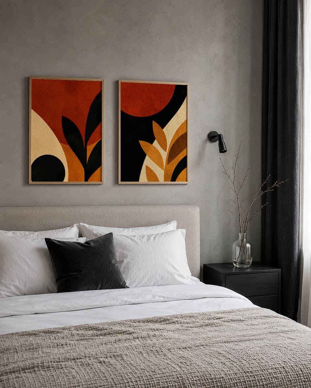 Vorm en kleurenspel Posterset
