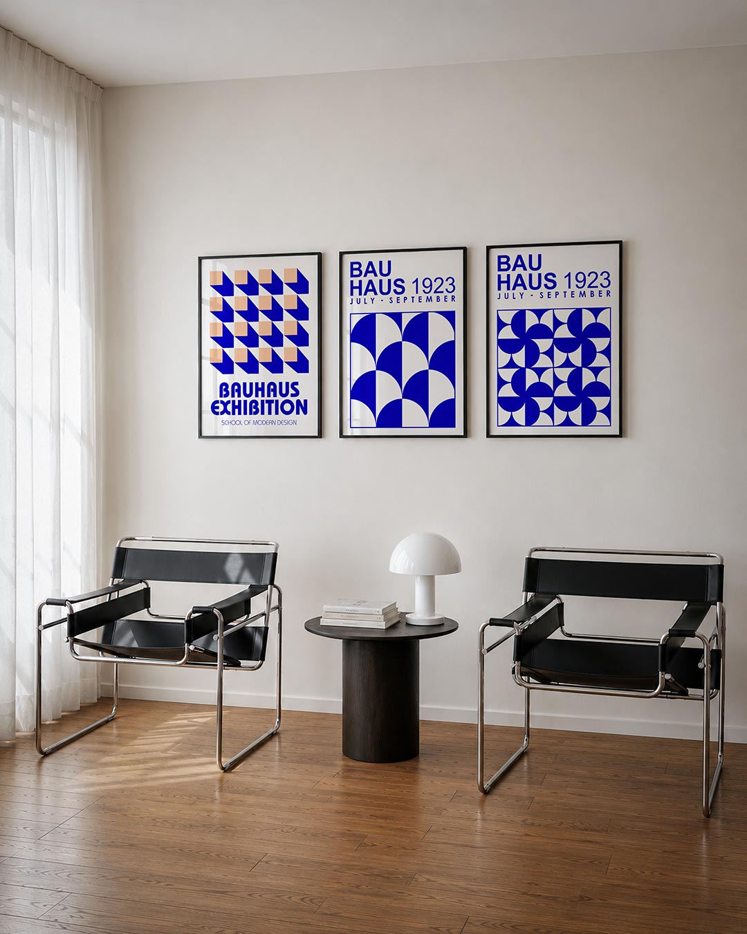 Vorm en schaduw Posterset