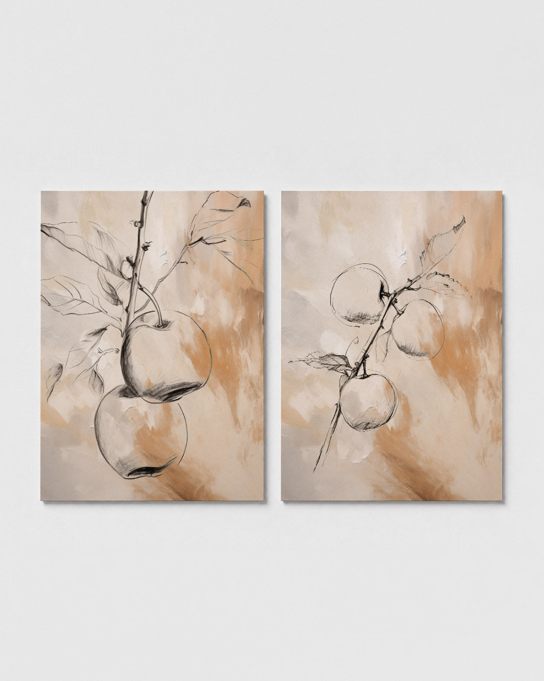 Natuurlijke lijnen Posterset