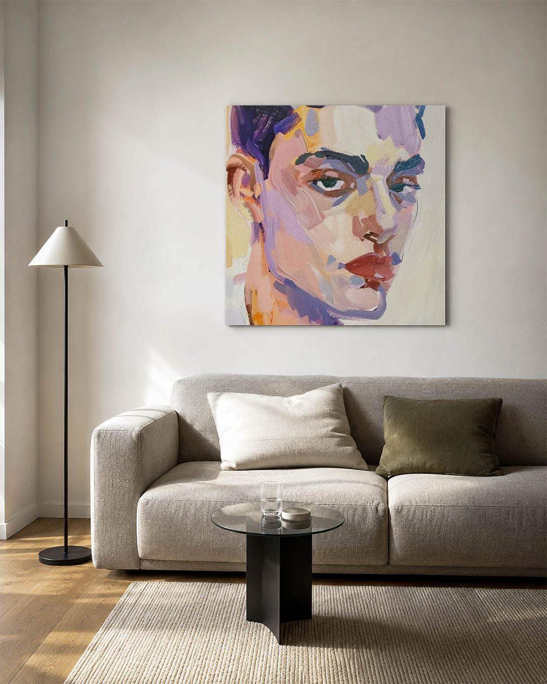 Portretstudie Kunstwerk