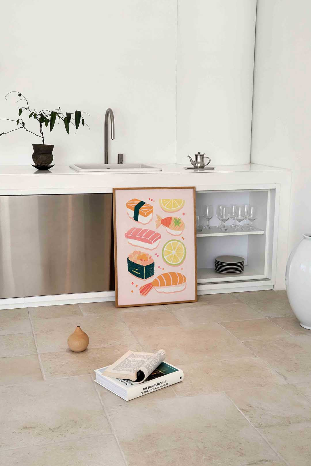 Sushi en citrus Poster