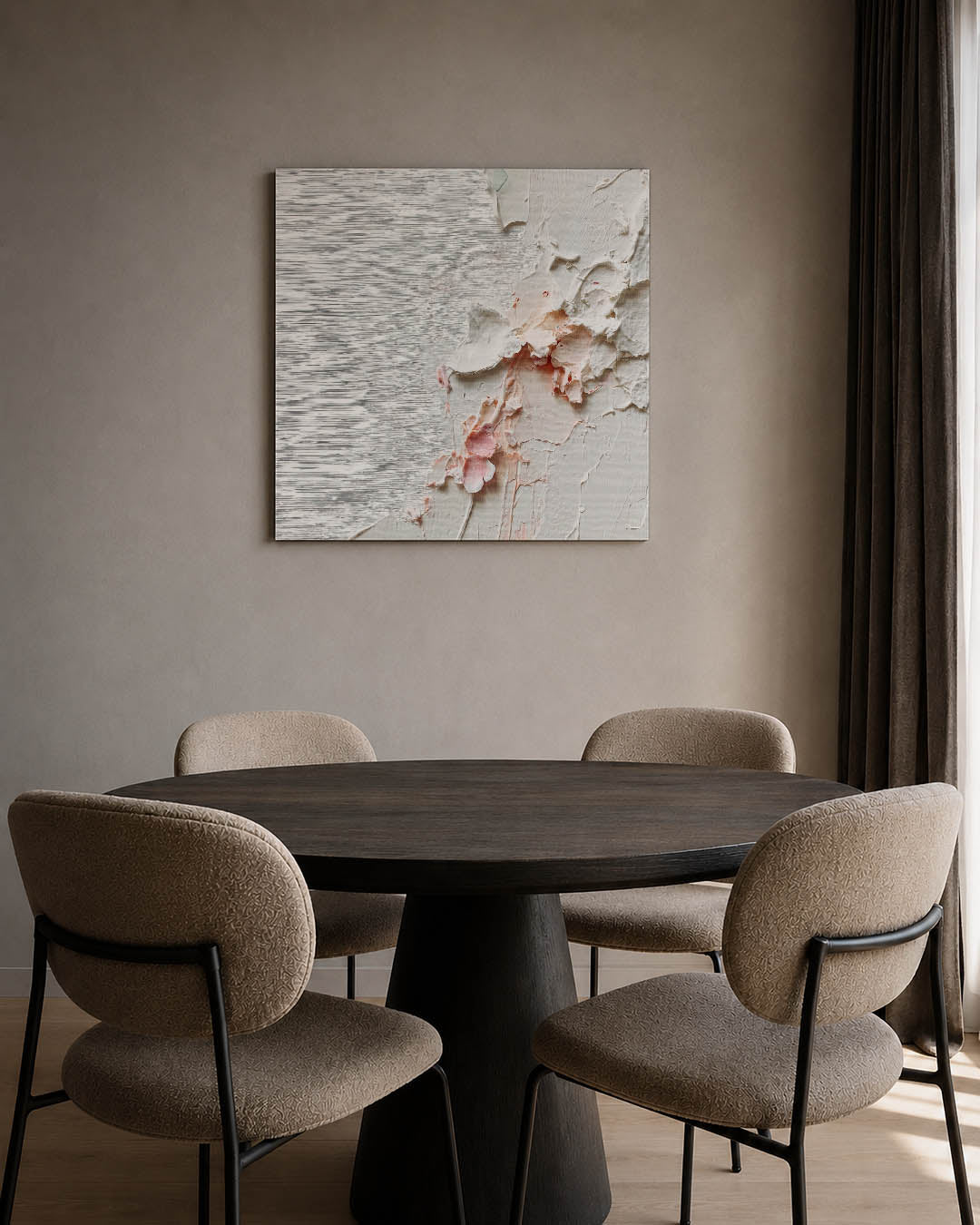 Textuur en lagen Kunstwerk