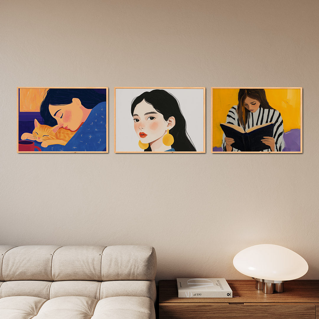 Zachte harmonie Posterset