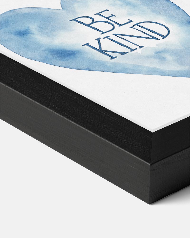 Be Kind Waterverf Poster-WallArtistic
