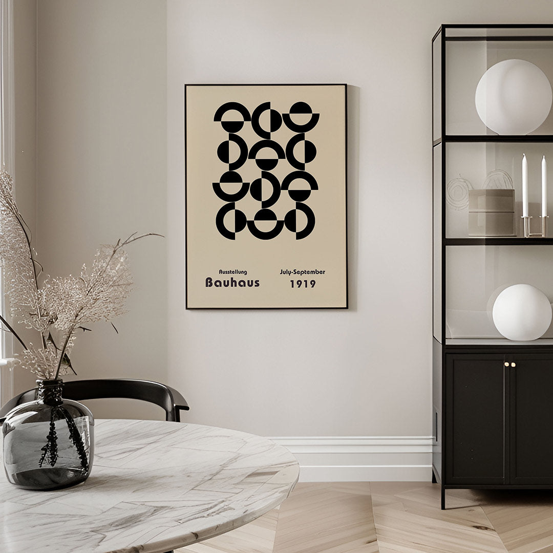 Vormritme en balans Poster
