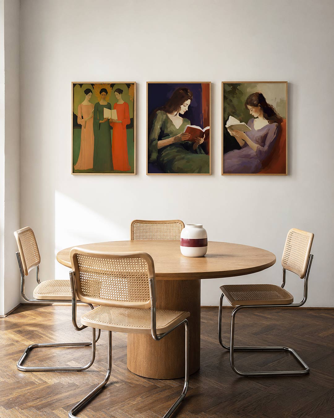 Vorm en kleurharmonie Posterset