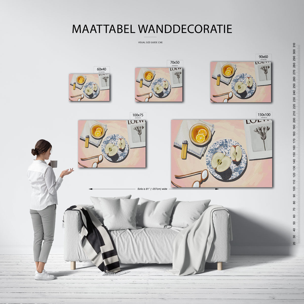 Dagelijkse tafereel Kunstwerk