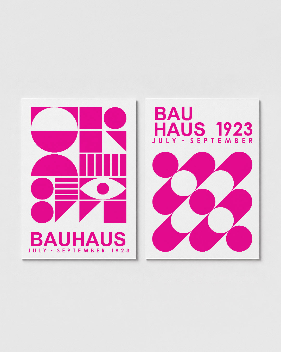Vormen en vlakken Posterset
