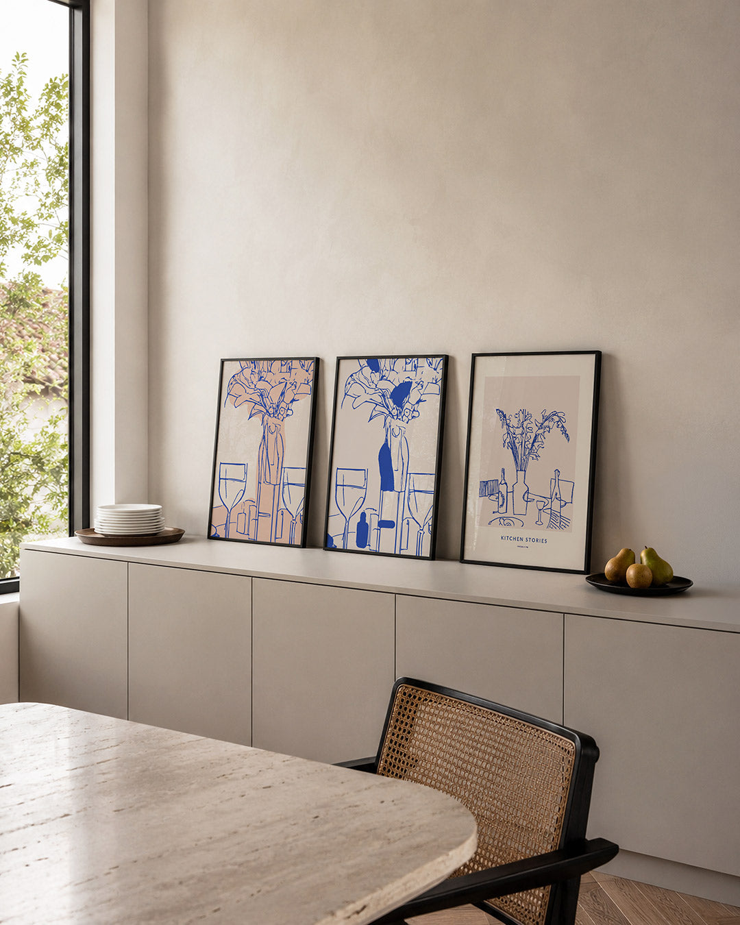 Lijnen en vormen Posterset