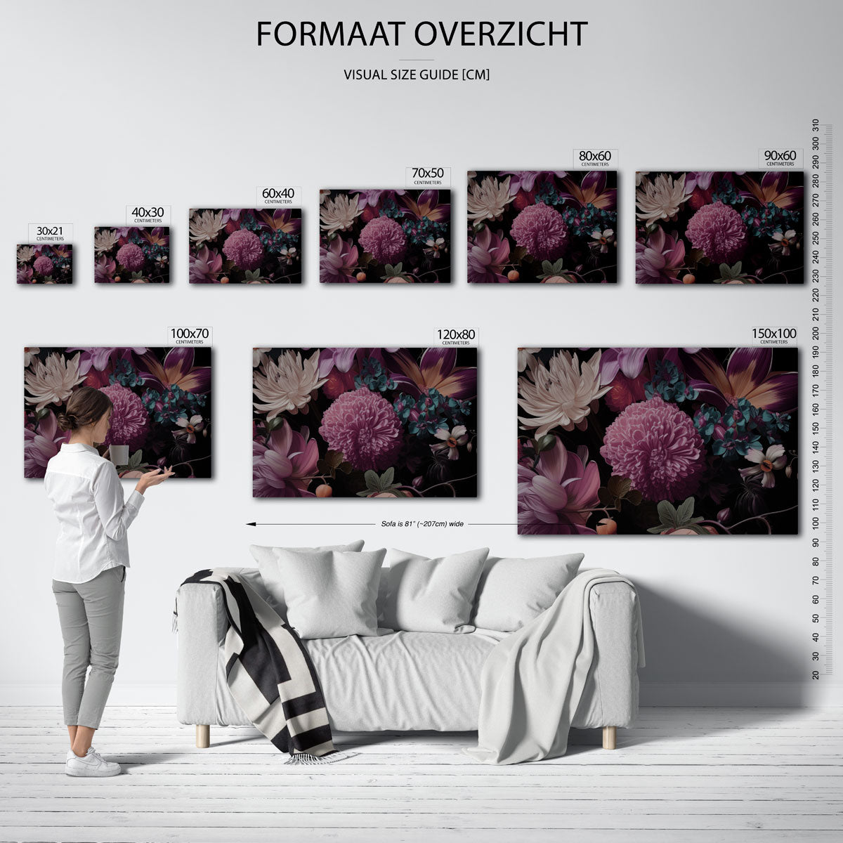 Bloemenpracht Poster