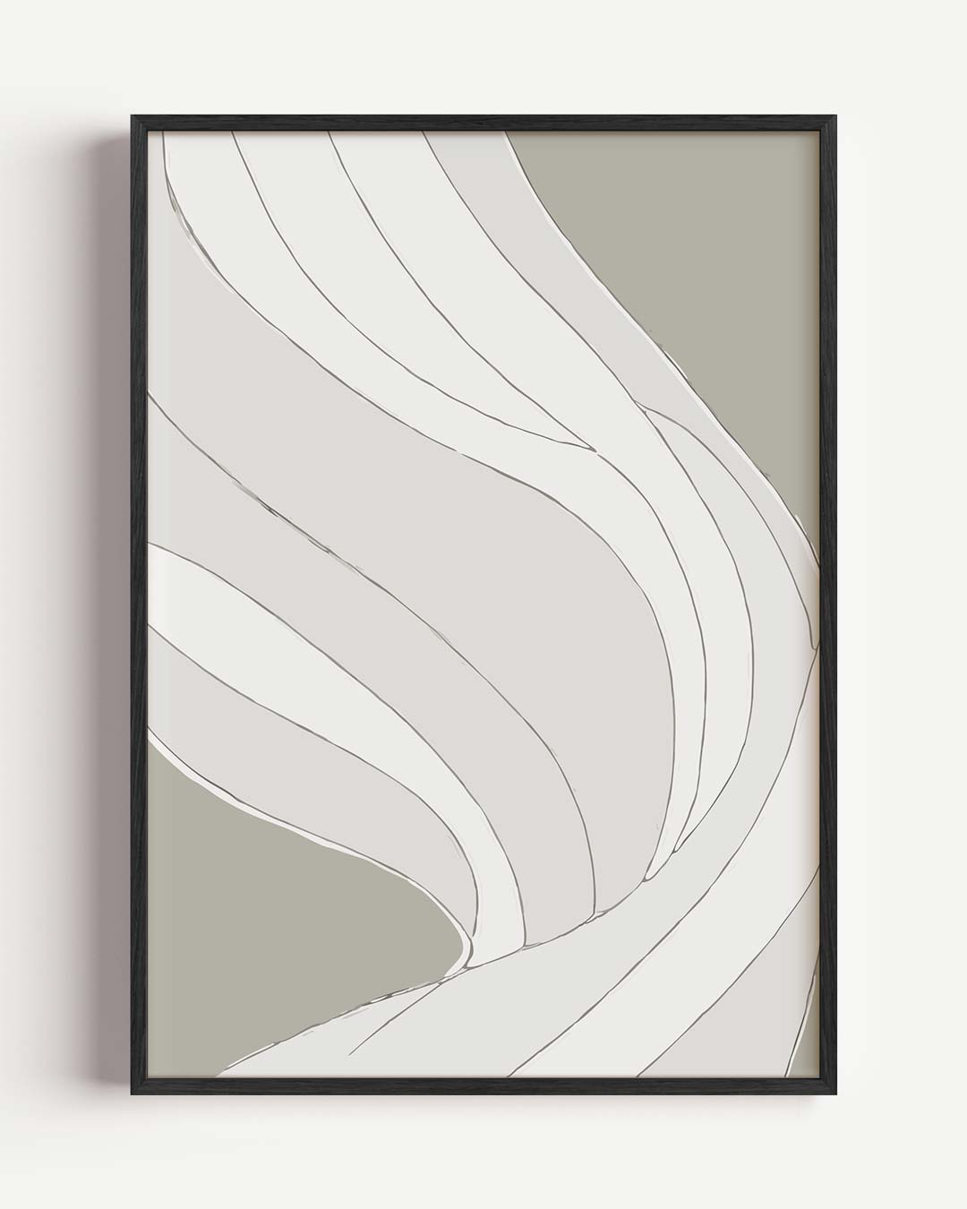 Minimalistische Golf Poster-WallArtistic