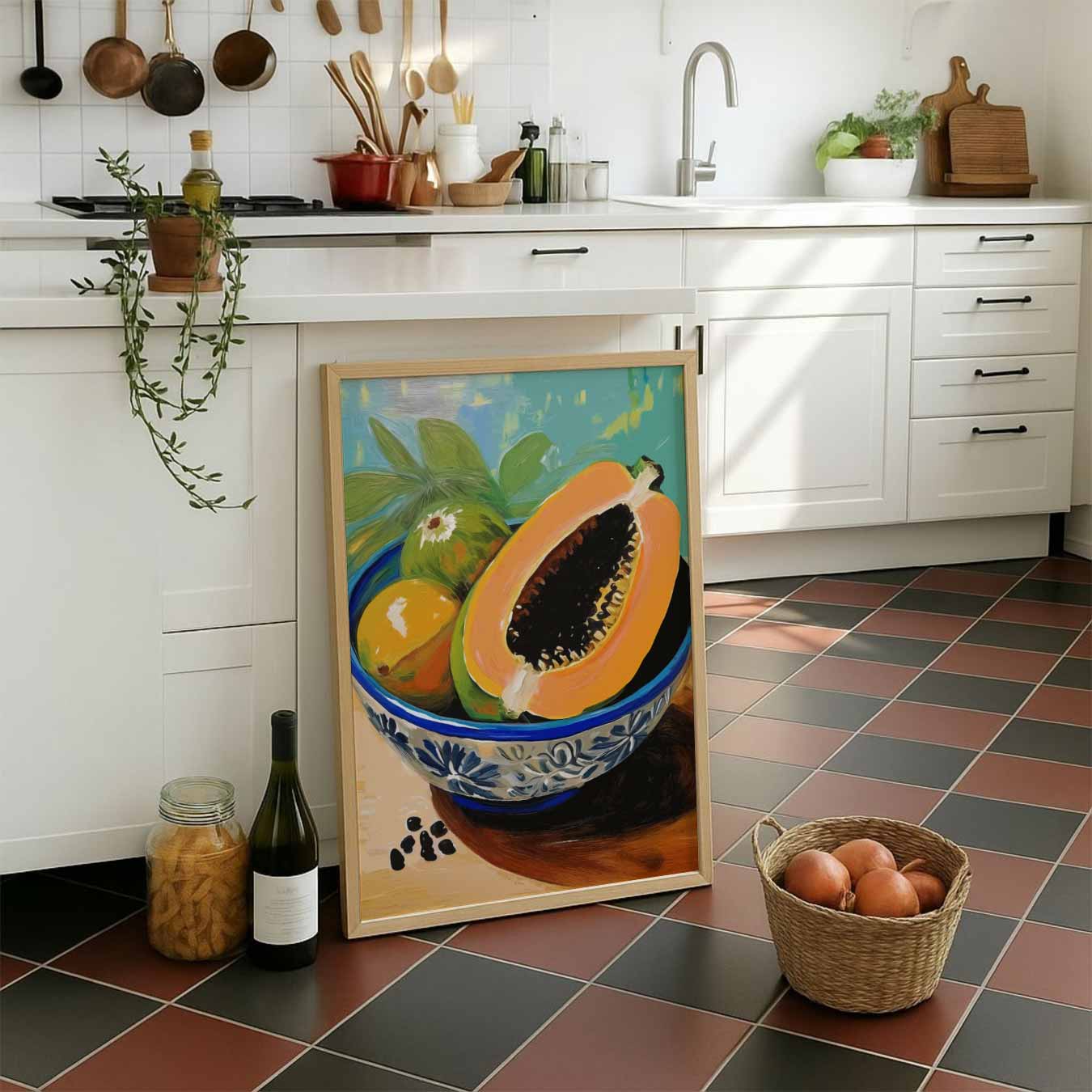Tropisch Fruit Stilleven Poster-WallArtistic