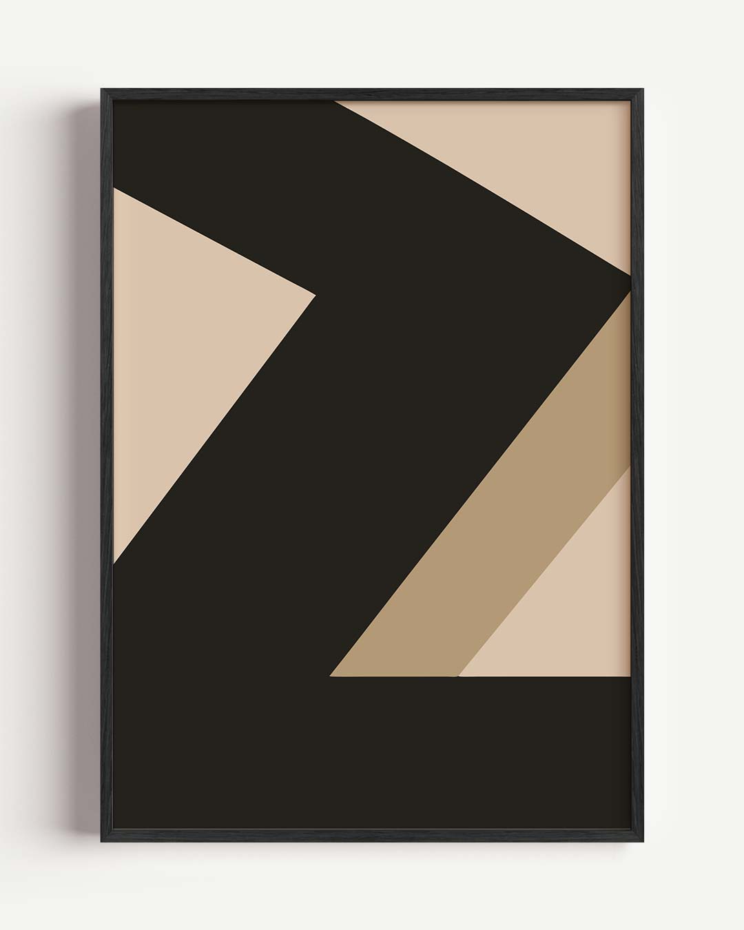 Stijlvolle Geometrische Print Poster-WallArtistic