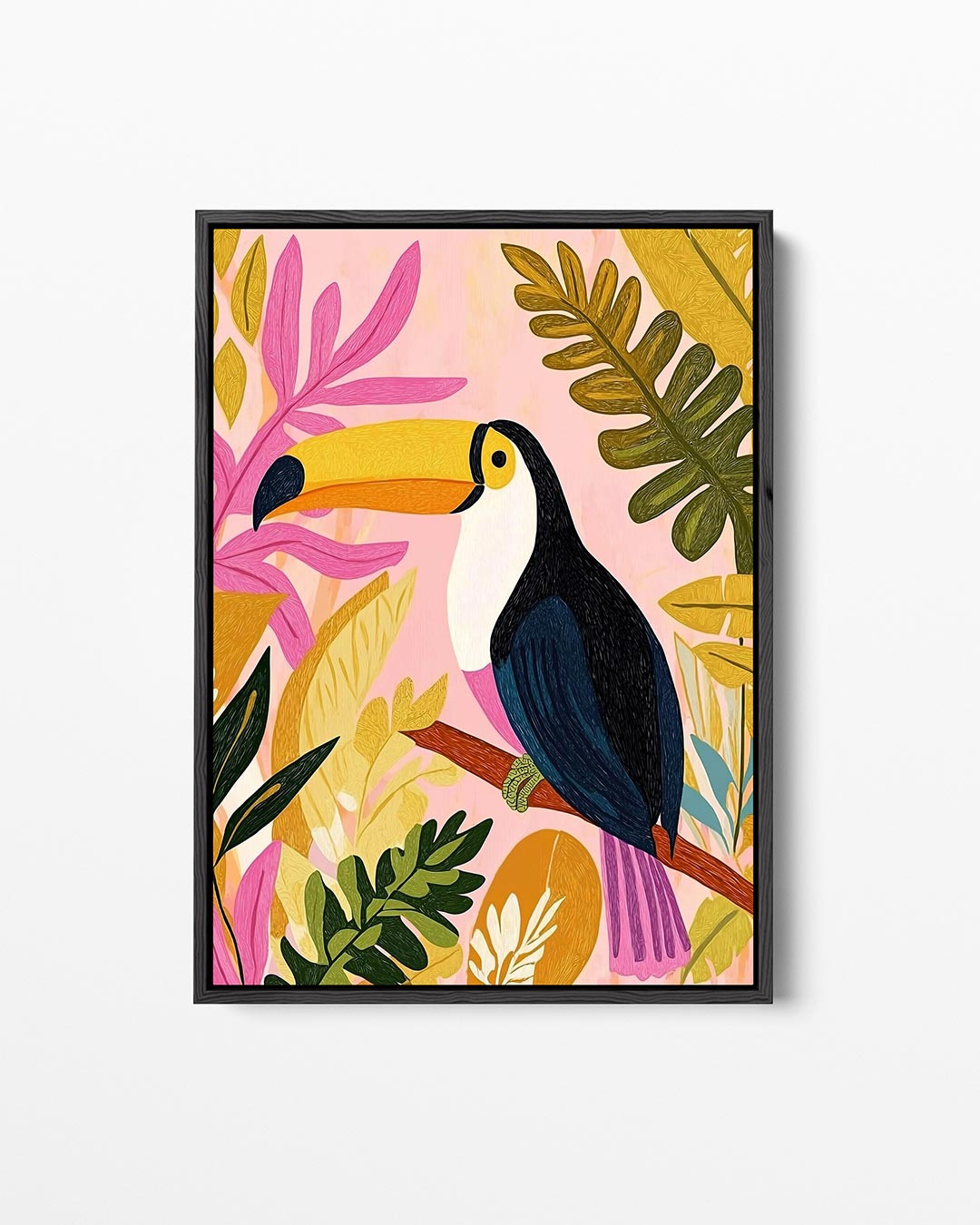 Vrolijke toekan Kunstwerk