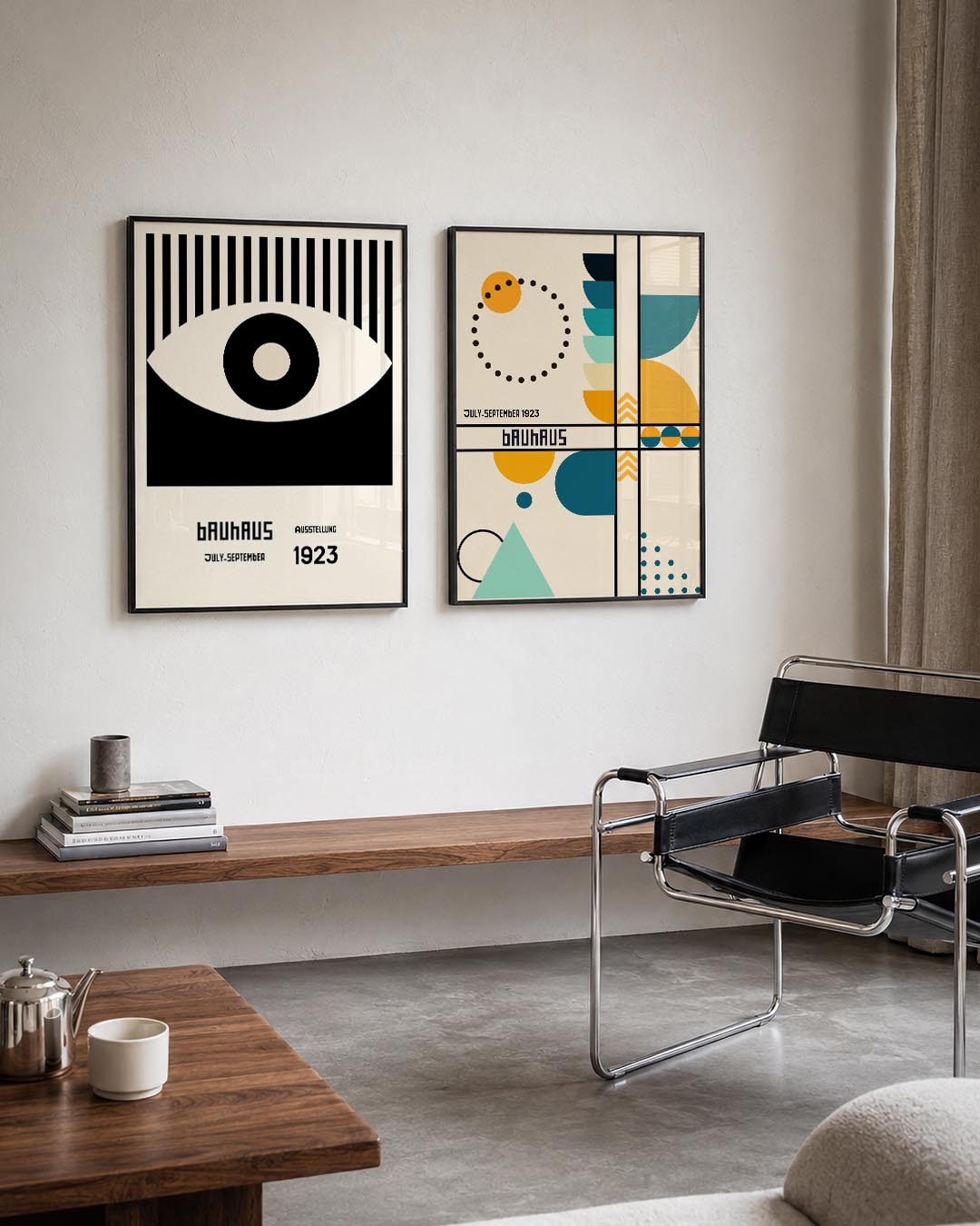 Oog en lijnen Posterset