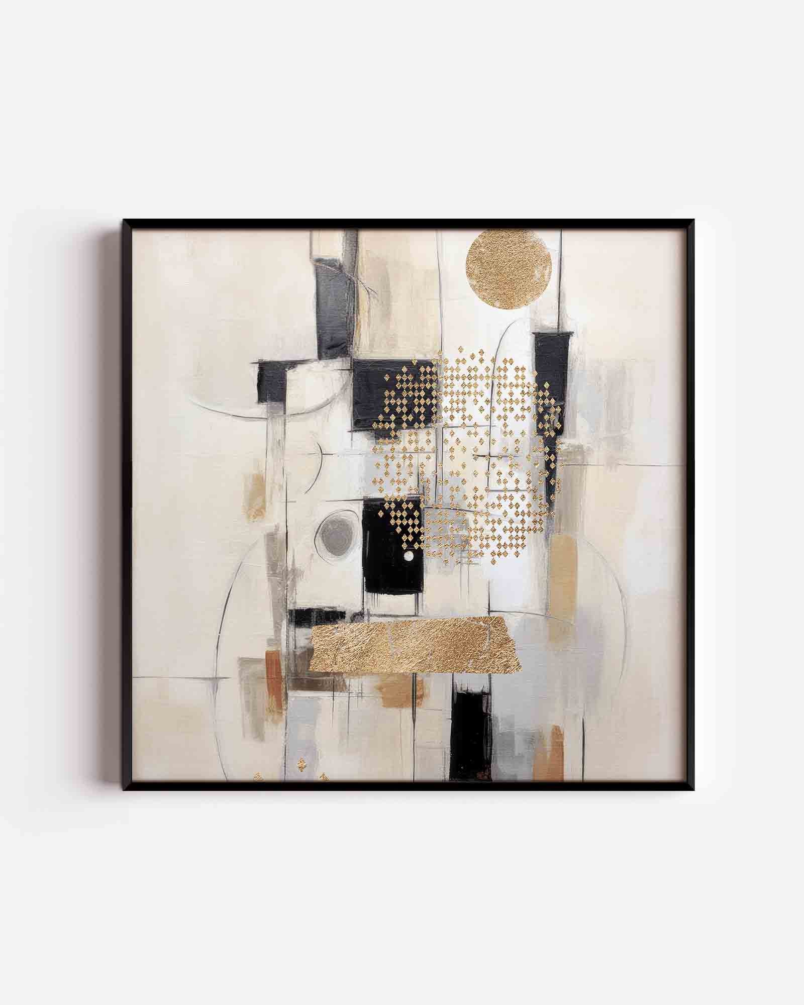 Abstracte vormen Poster