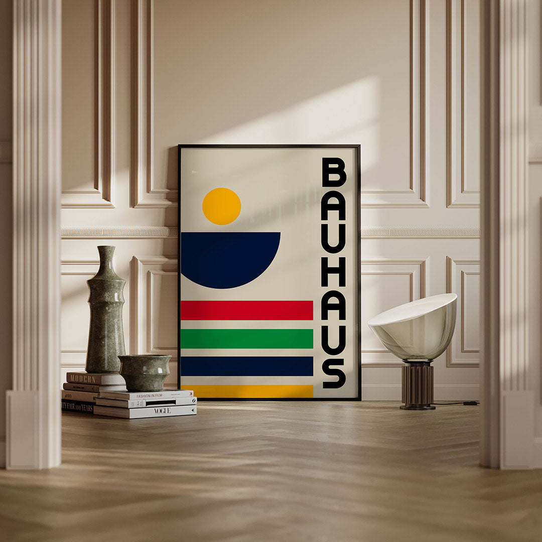 Vorm en kleur Poster