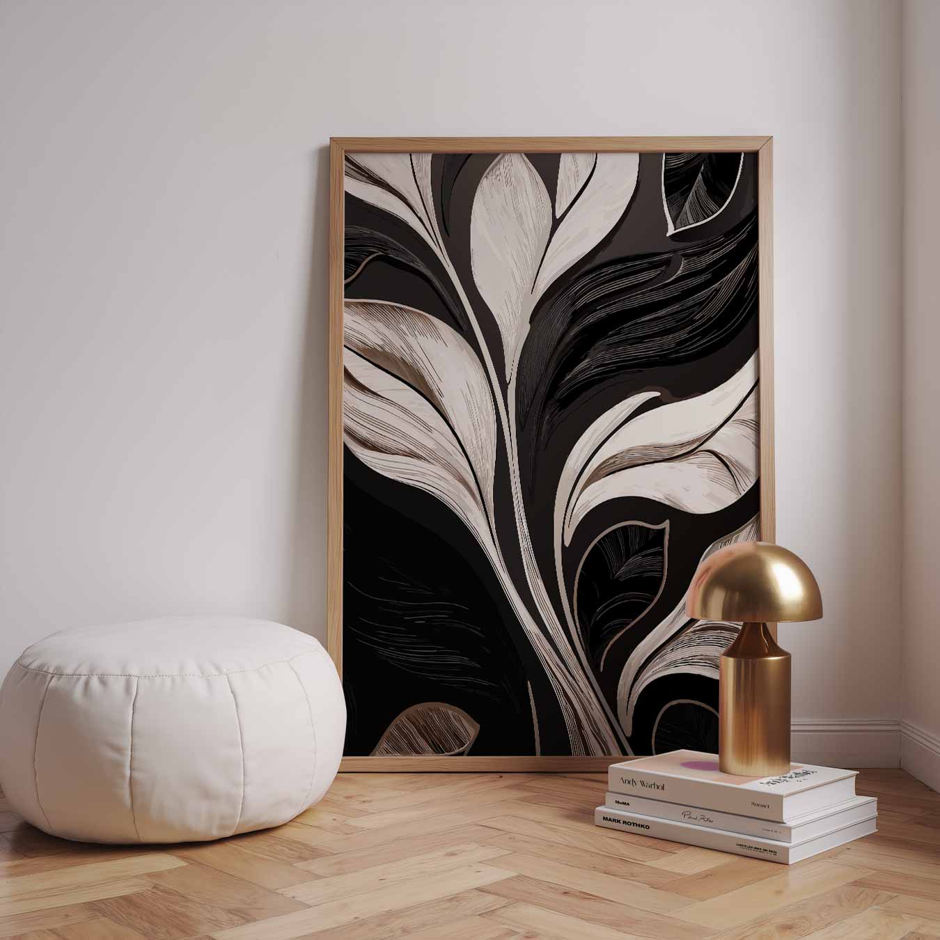 Elegant Botanical Kunstwerk Poster-WallArtistic
