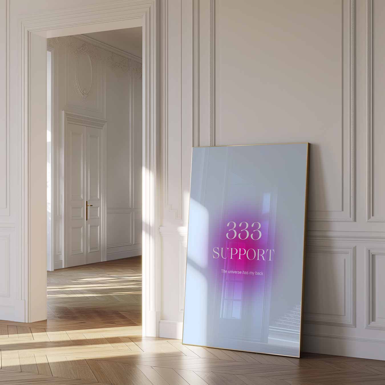 Engelennummer 333 Poster-WallArtistic