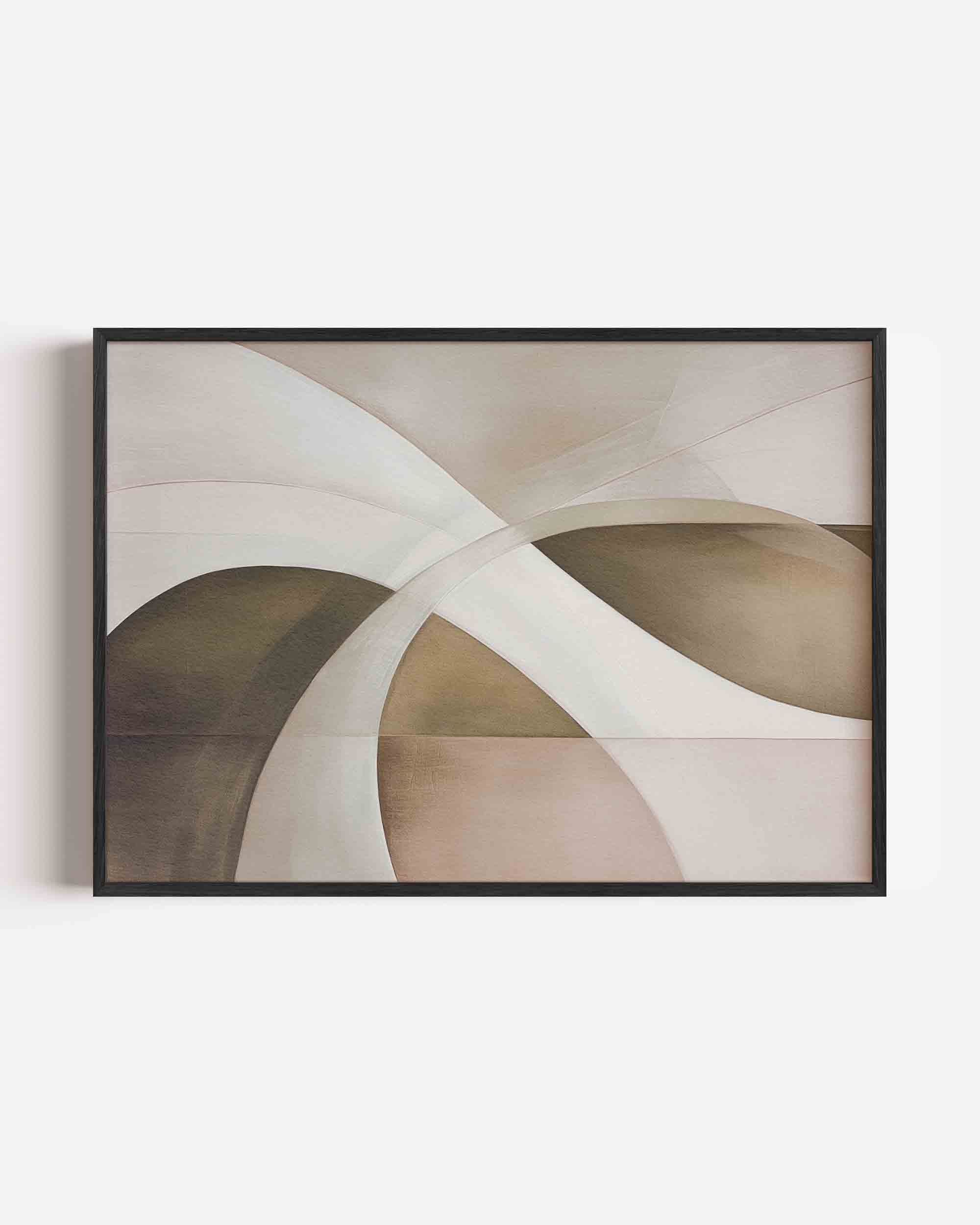 Abstracte vormen Poster