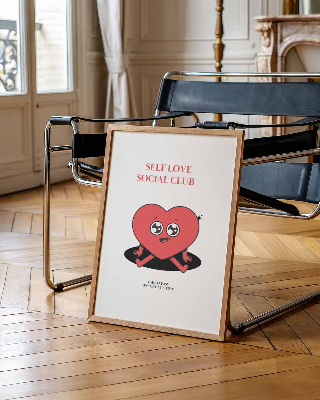 Zelfliefde Social Club Poster-WallArtistic