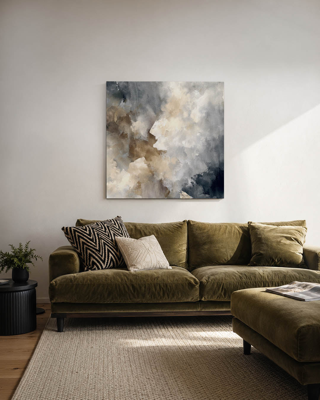 Dromerige kleurenmix Kunstwerk