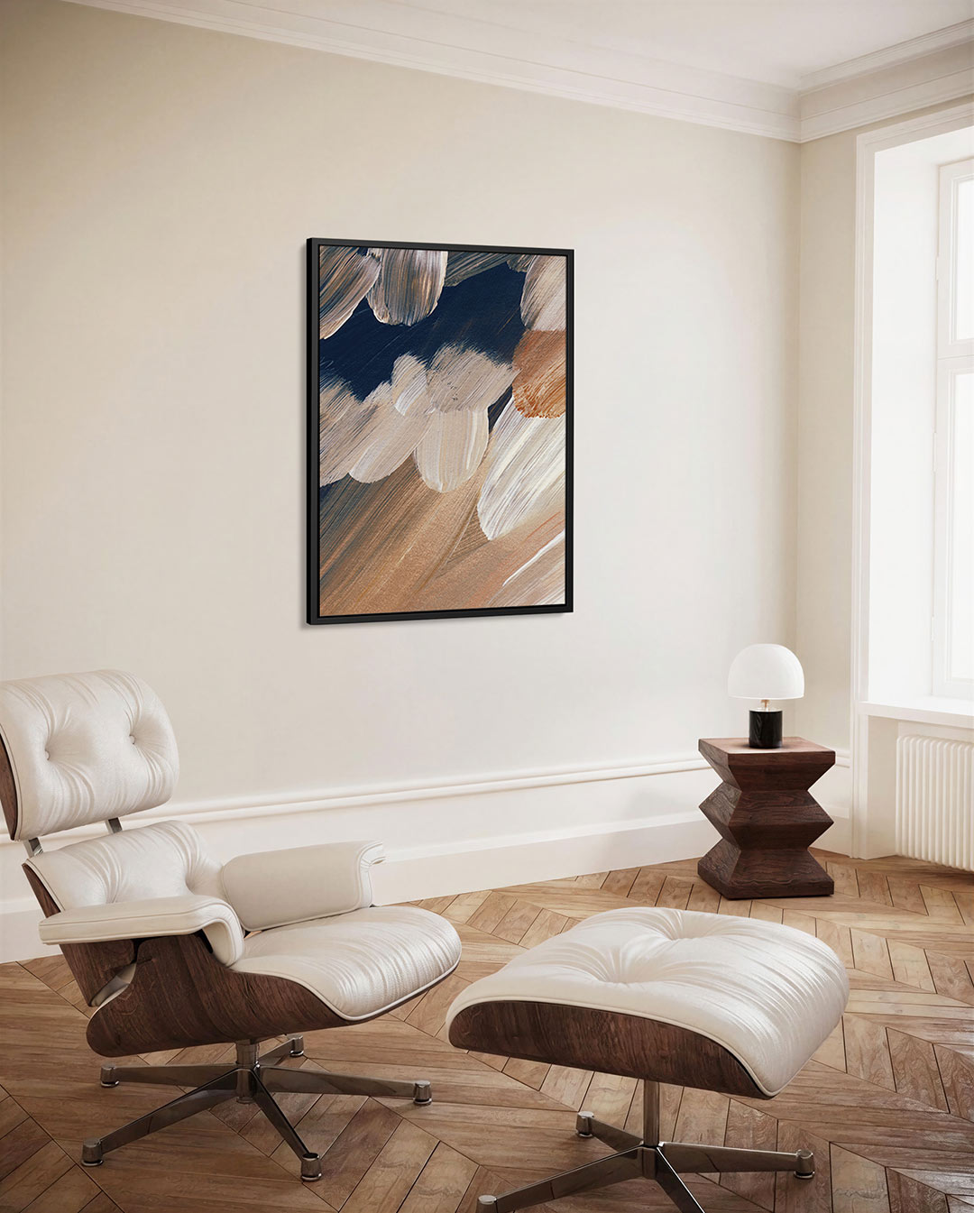 Abstracte Kunstwerk