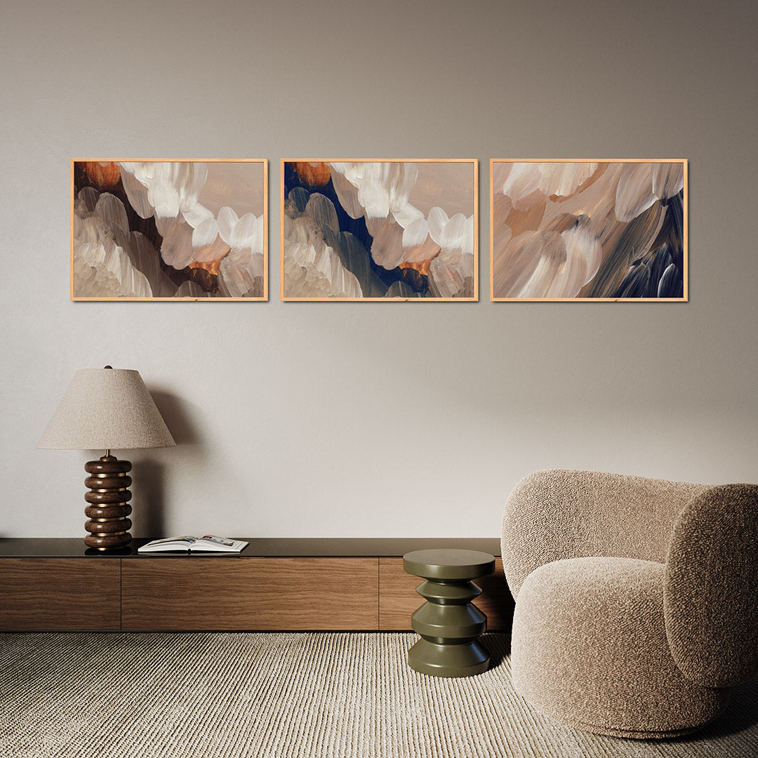 Vorm en kleurvlakken Posterset