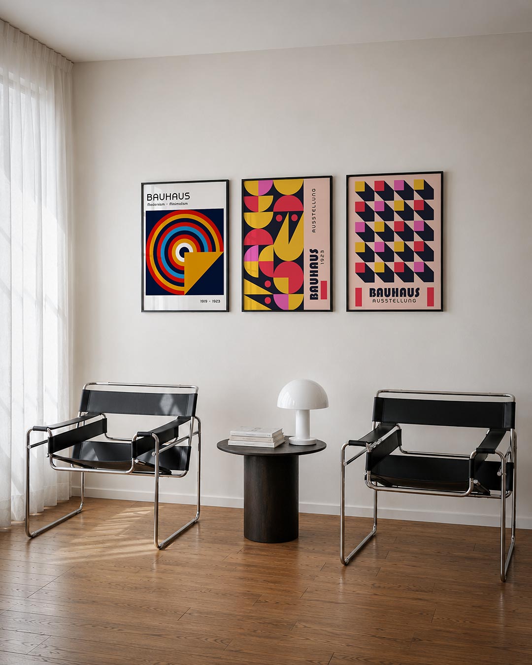 Kleurrijke cirkelpatronen Posterset