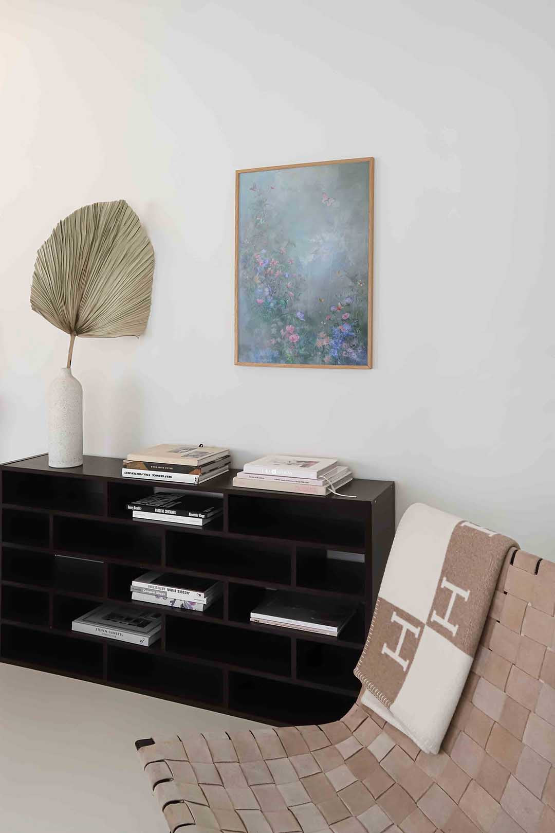 Bloemen en vlinders Poster