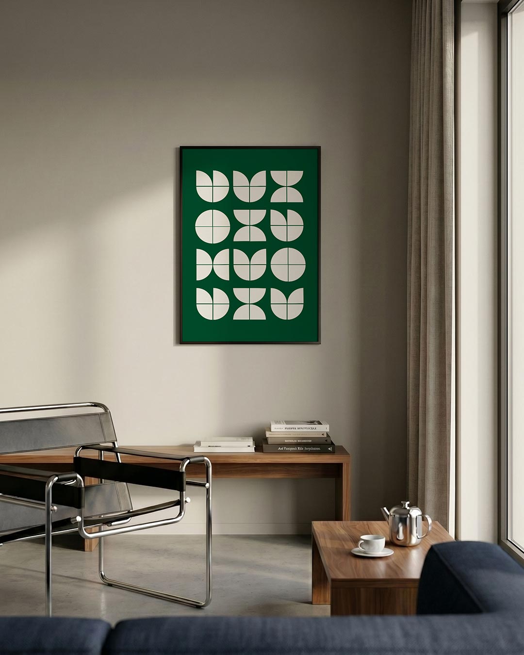 Vormritme en balans Poster