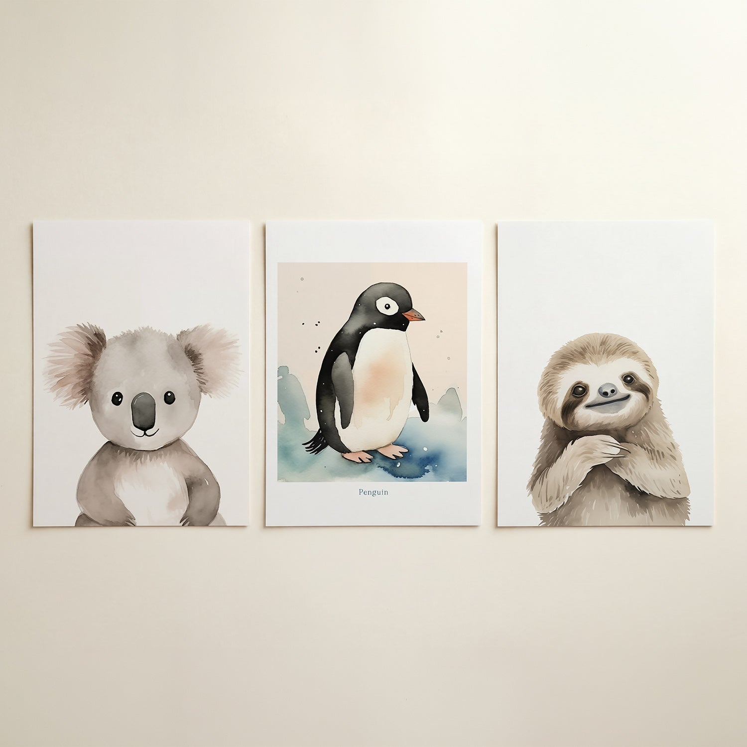 Zachte vormen Posterset