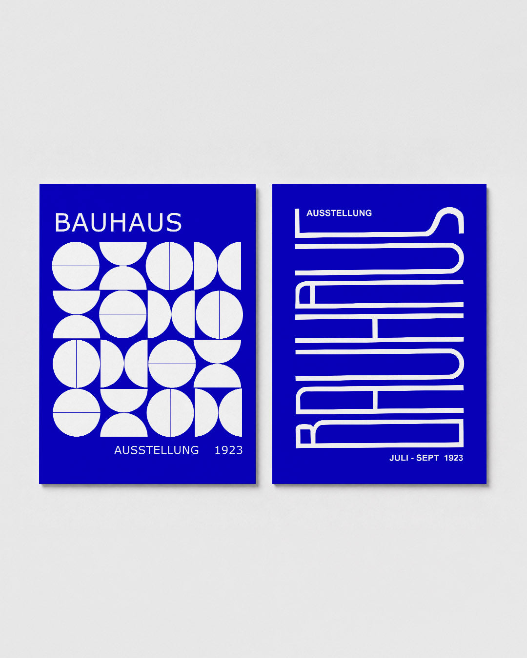 Vormen en vlakken Posterset