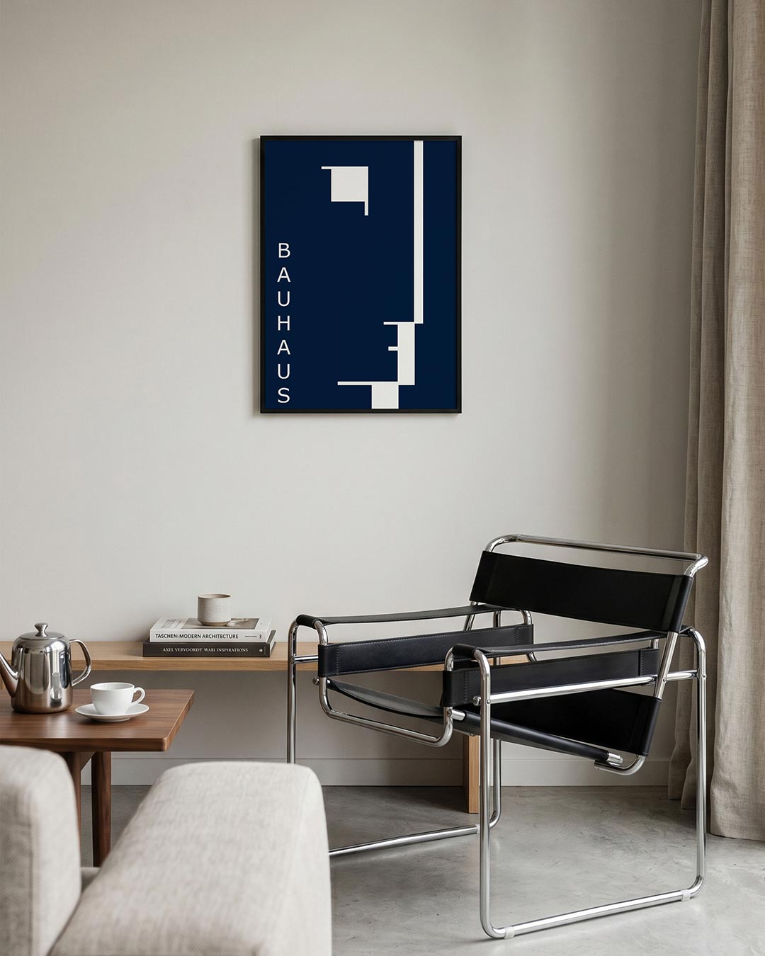 Lijnen en vlakken Poster