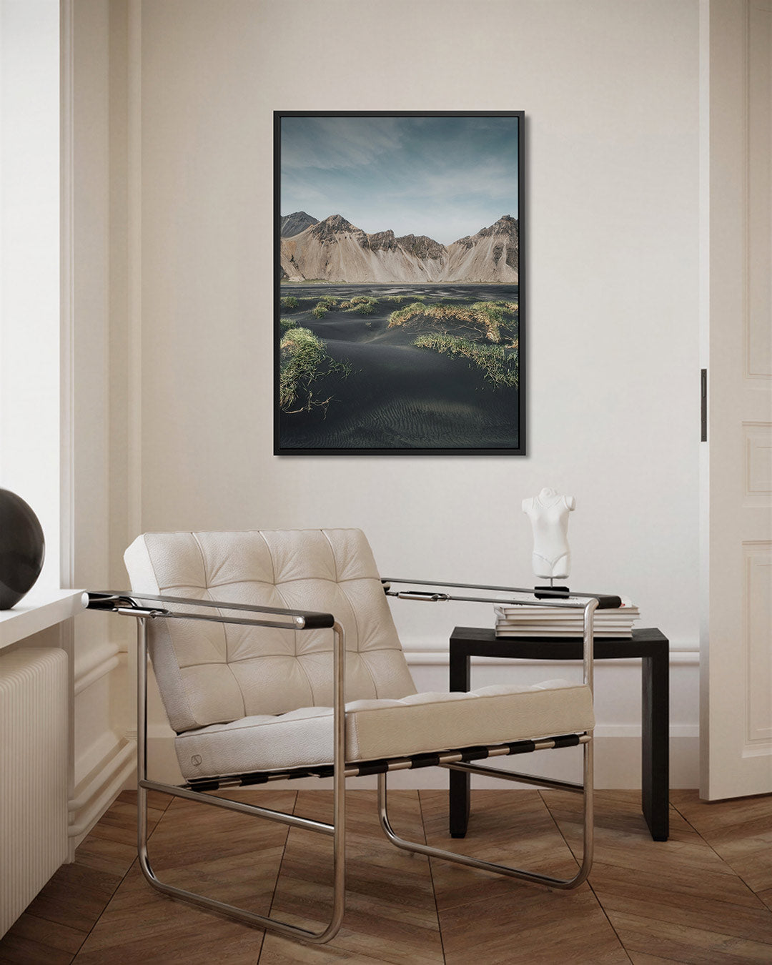 Rustige berglandschap Kunstwerk