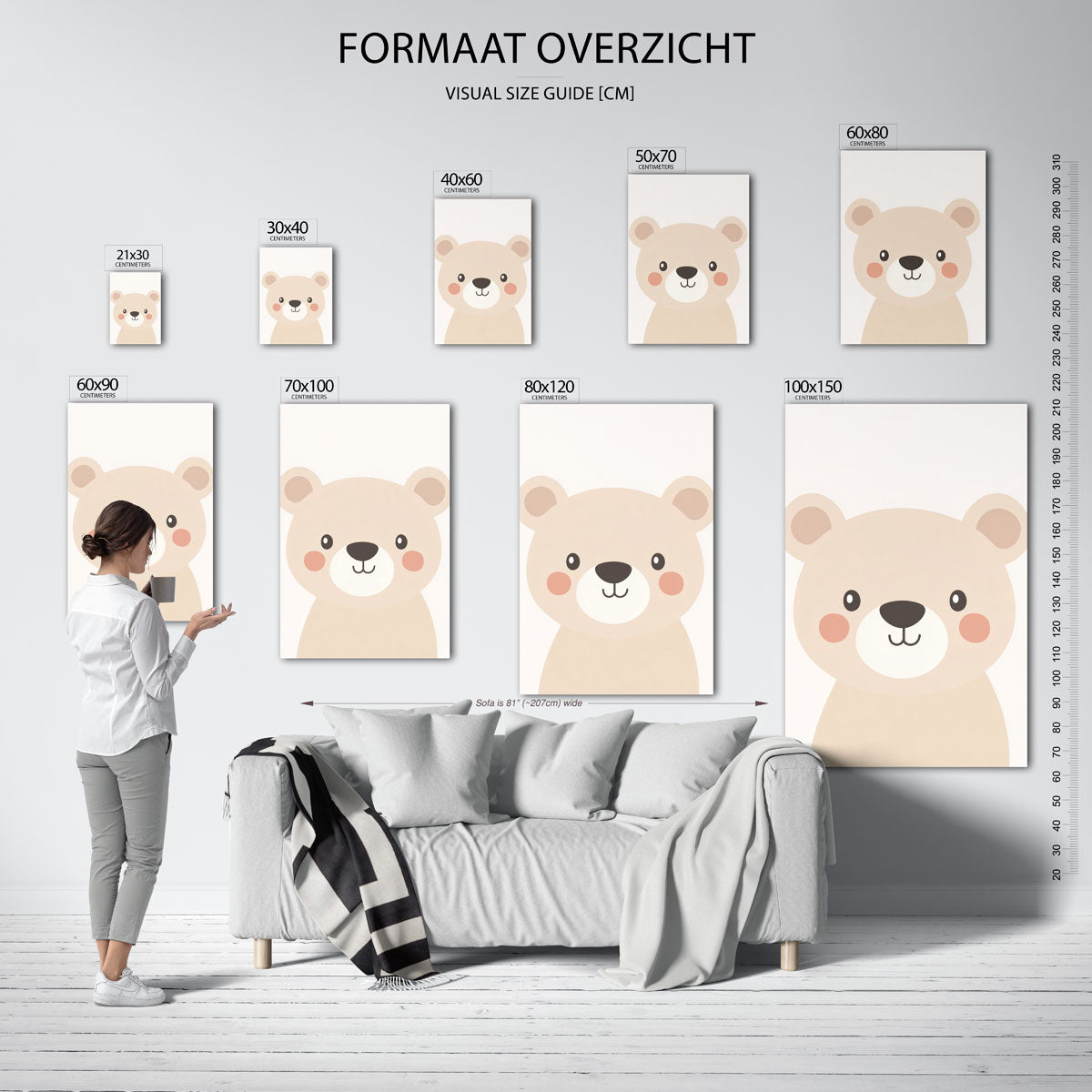 Beige beer Poster
