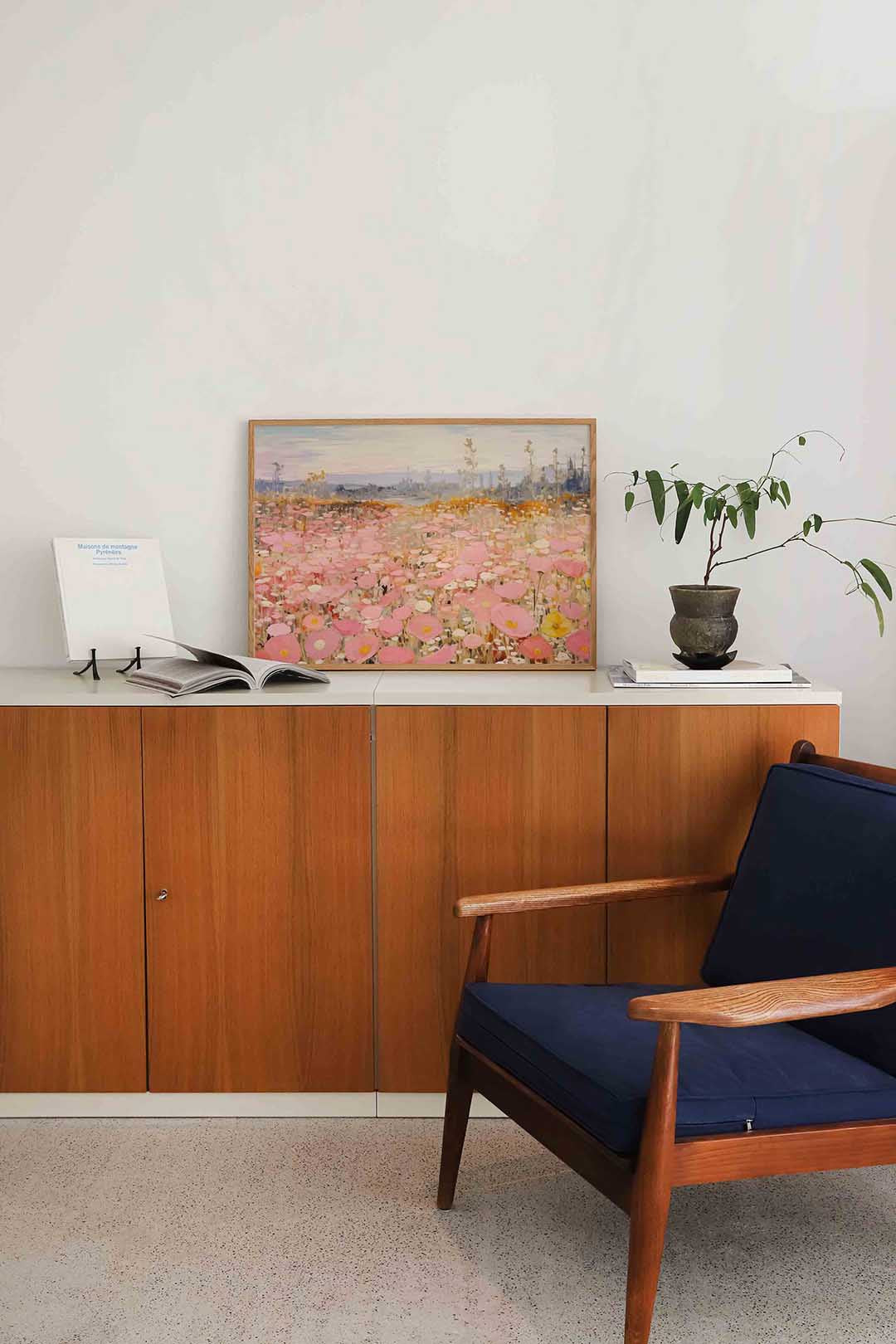 Bloemenveld Poster