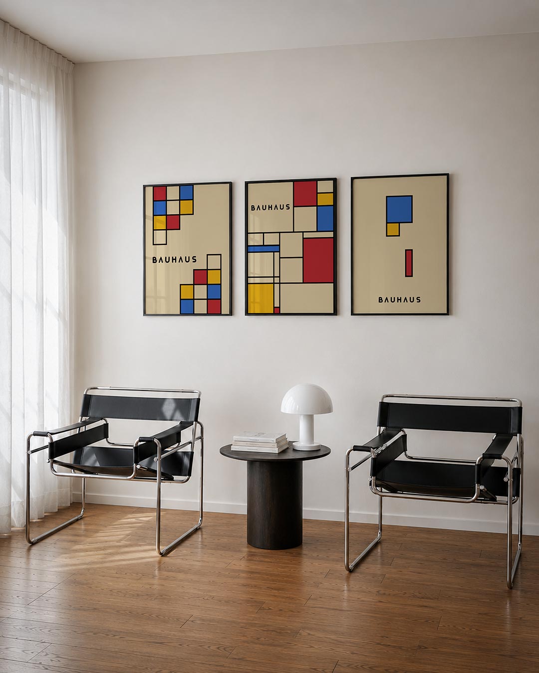 Kleur en lijnenspel Posterset