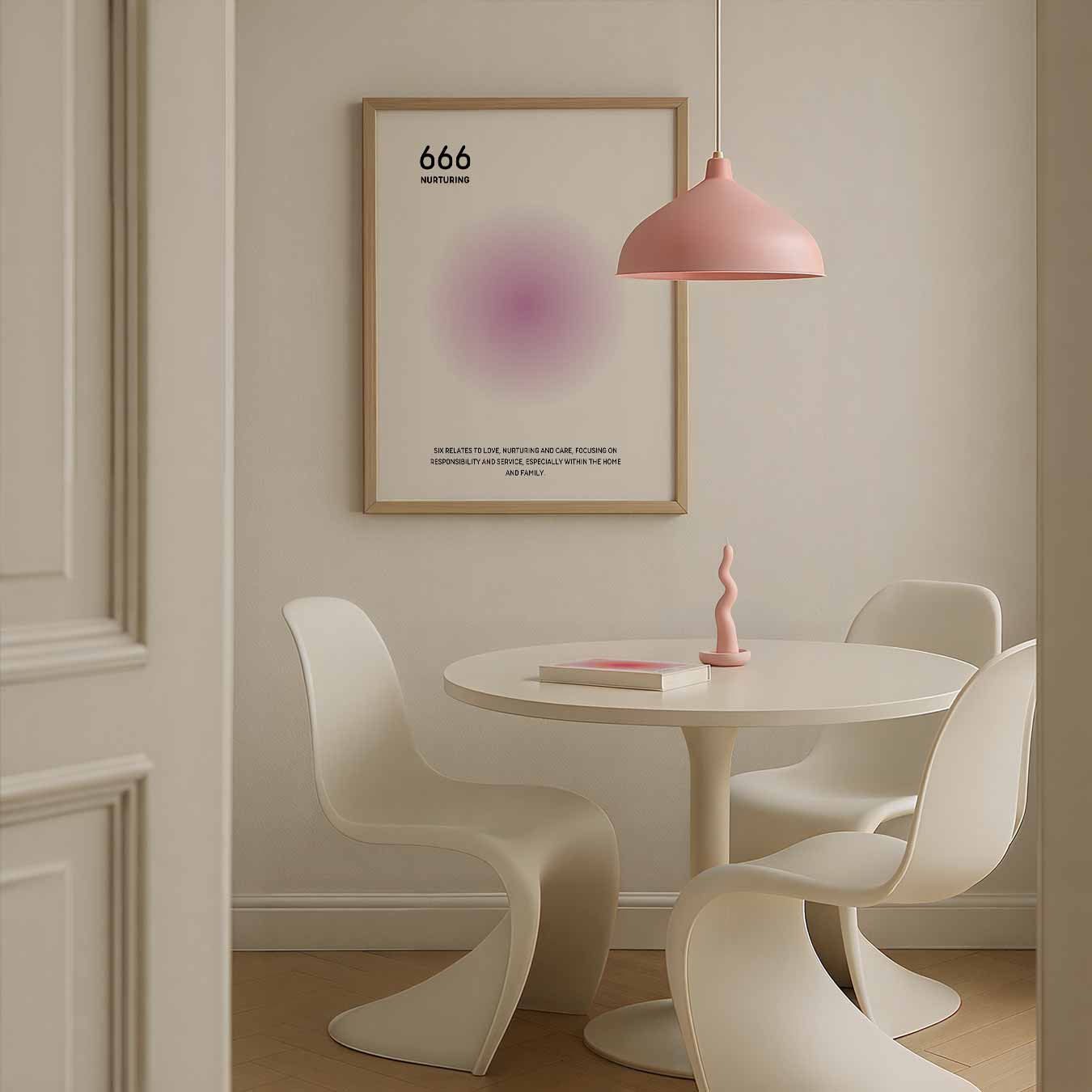 Zachte Verzorgende Energie Poster-WallArtistic