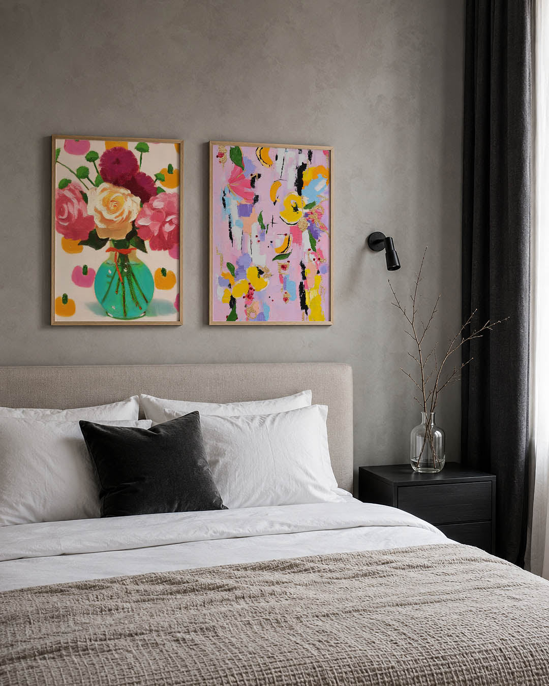 Bloemrijke kleurenpracht Posterset