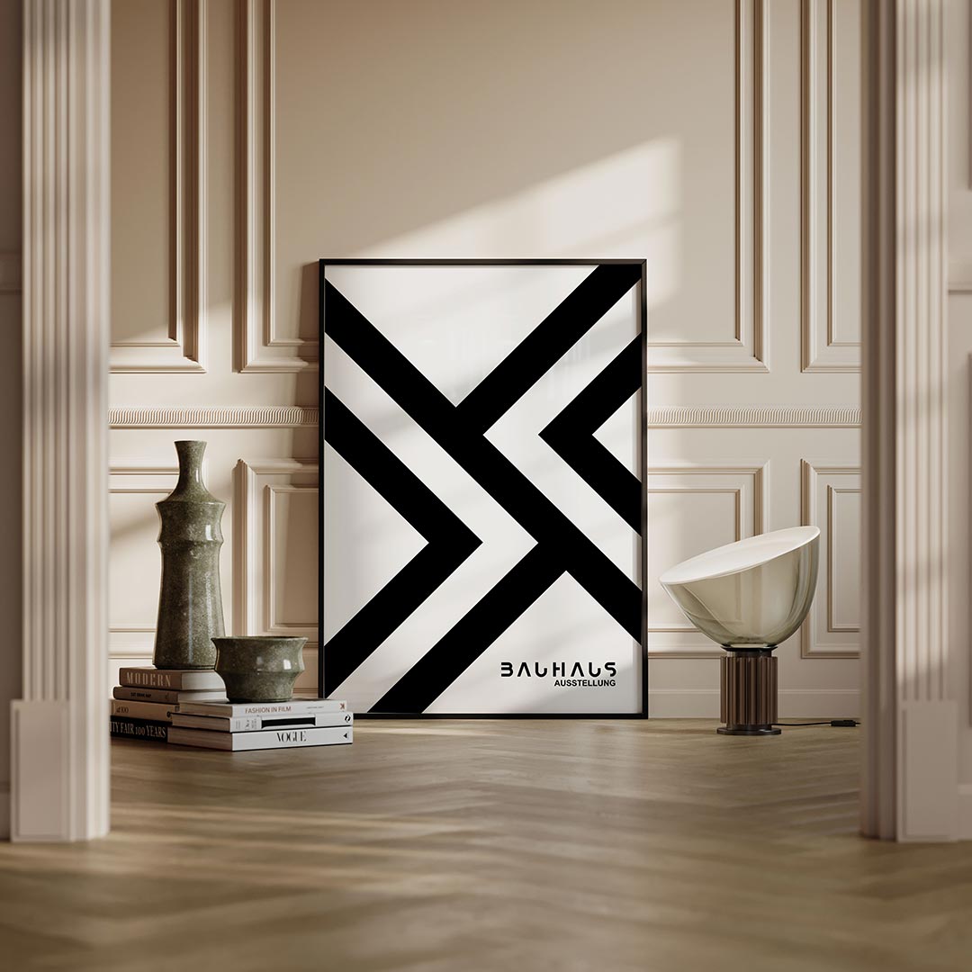 Lijnen en vlakken Poster