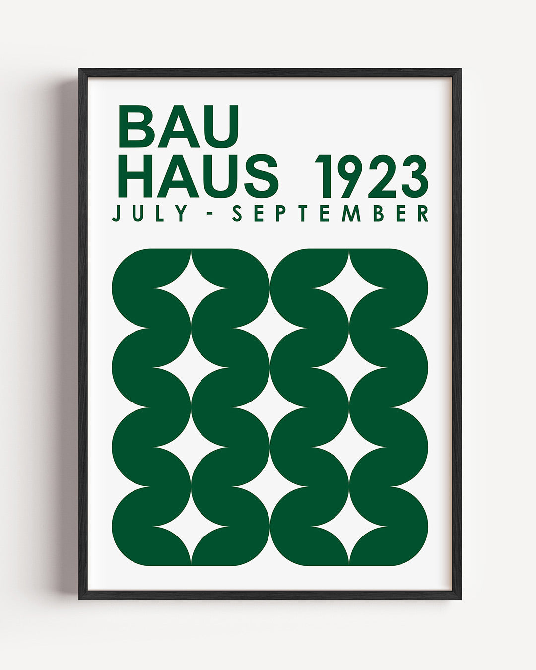 Vormritme en kleur Poster