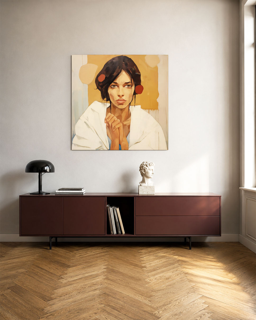 Portretstudie Kunstwerk