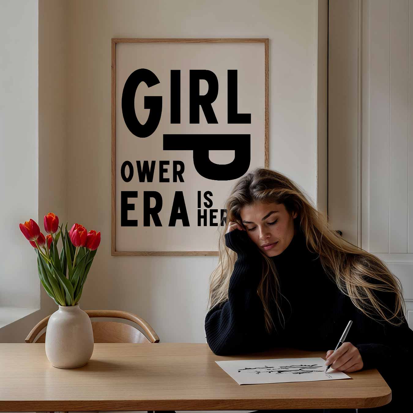 Girl Power Era Poster-WallArtistic