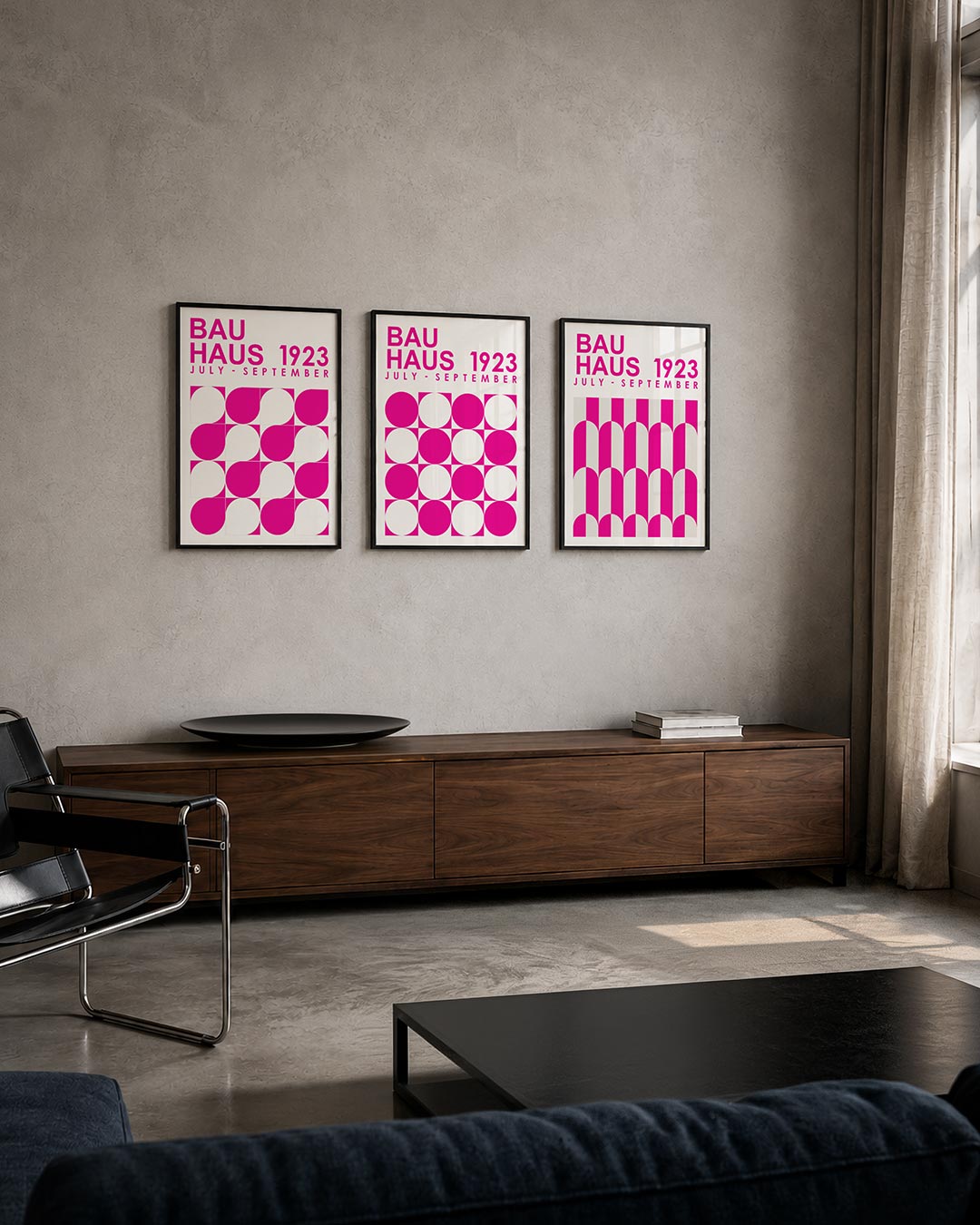 Vormen en kleurvlakken Posterset