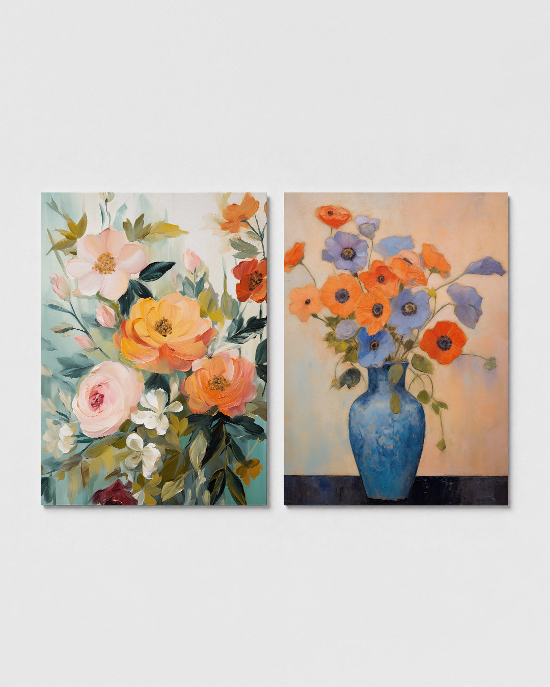 Bloemenpracht en kleur Posterset