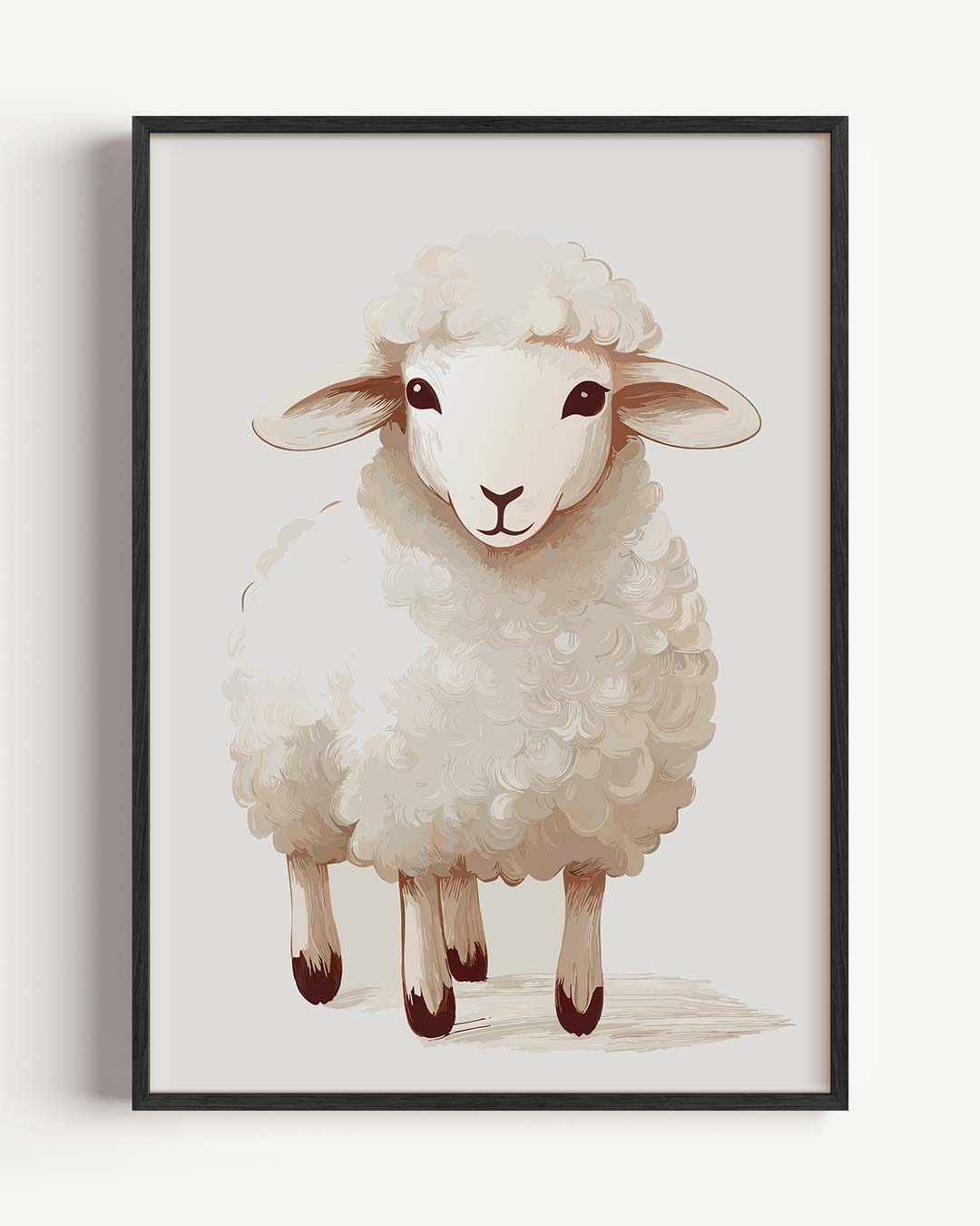 Schattige Schapen Poster-WallArtistic