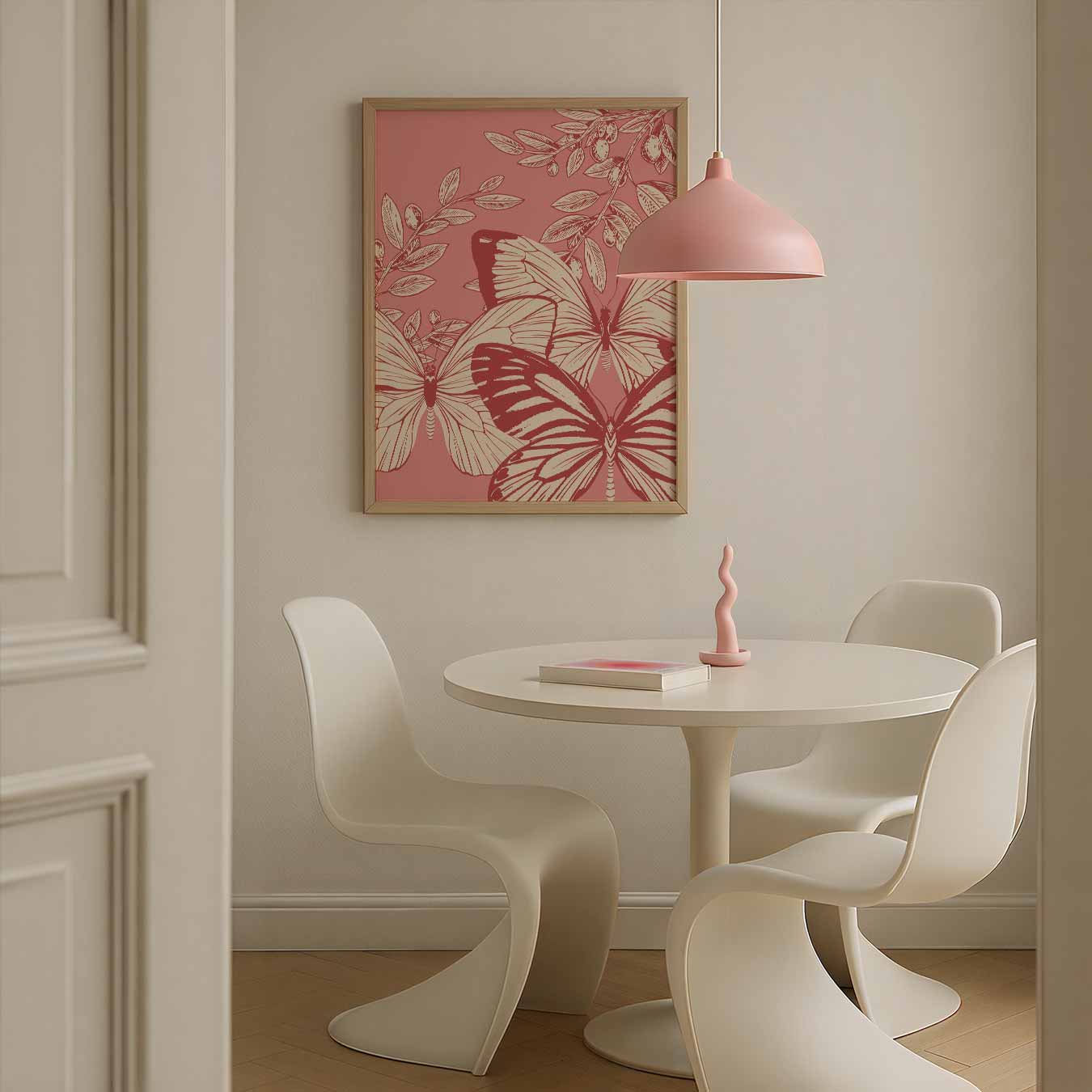 Vlinderdroom Wanddecoratie Poster-WallArtistic