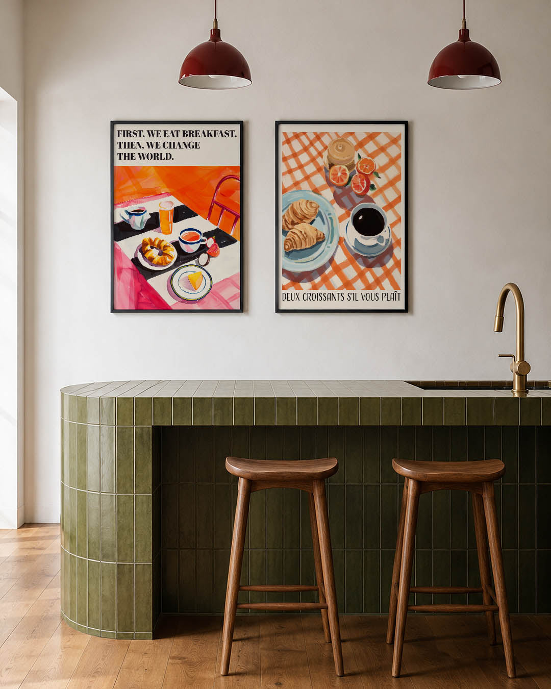 Ontbijt en inspiratie Posterset